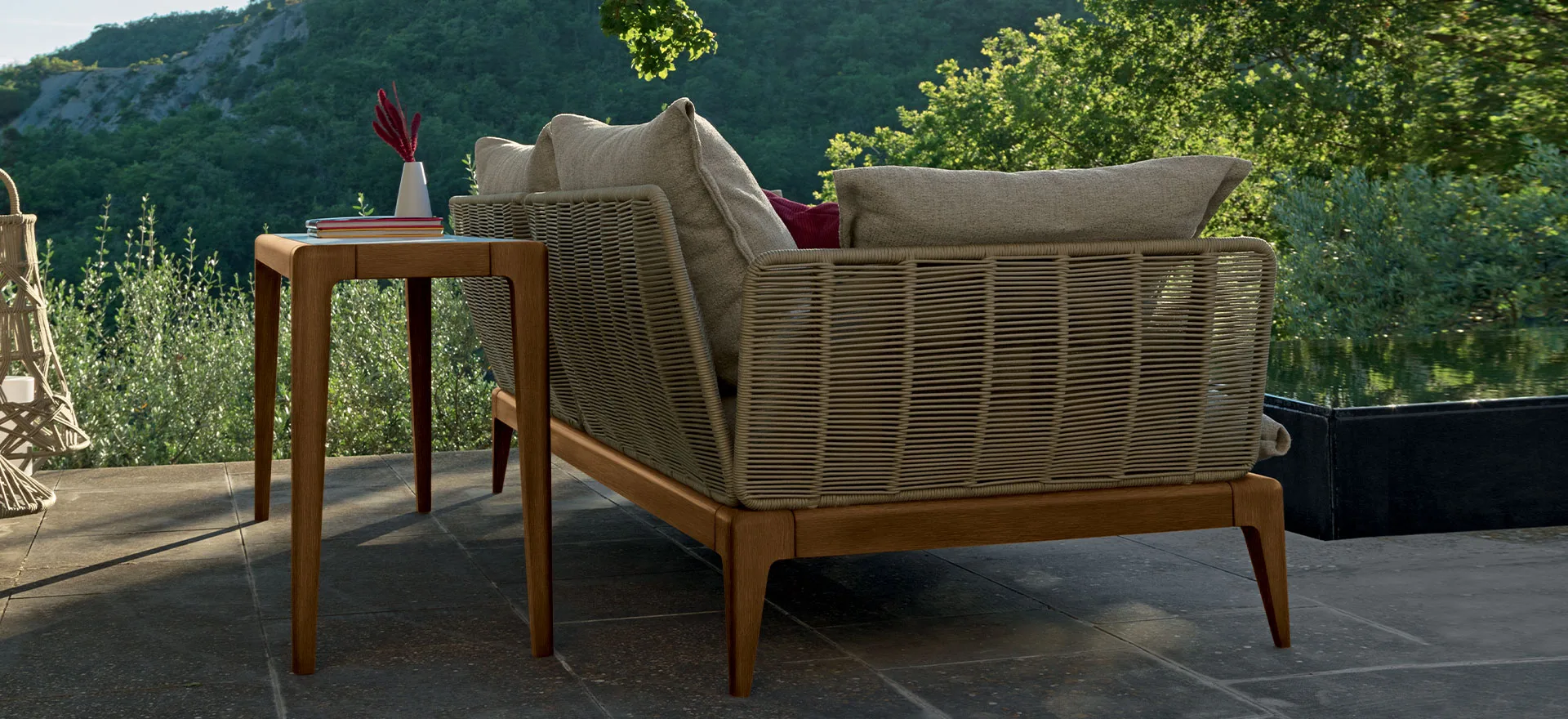 Talenti Cruise teak outdoor furniture